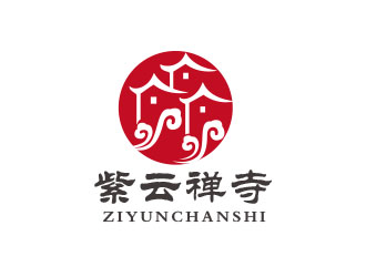 朱红娟的紫云禅寺logo设计