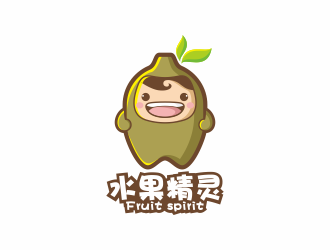 何嘉健的水果精灵logo设计