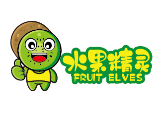 沈大杰的水果精灵logo设计
