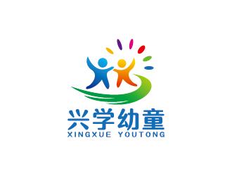 王涛的兴学幼童logo设计