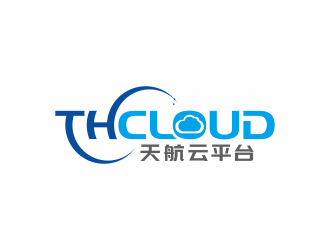 汤儒娟的THCLOUD   天航云平台logo设计