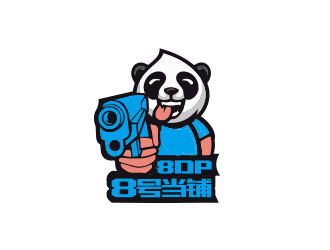 孙金泽的8号当铺logo设计