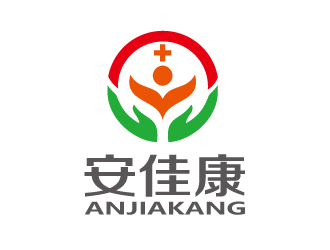 连杰的安佳康logo设计