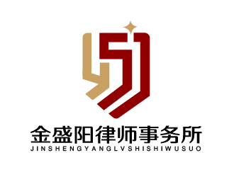 赵军的金盛阳律师事务所logo设计