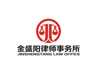 曾翼的金盛阳律师事务所logo设计