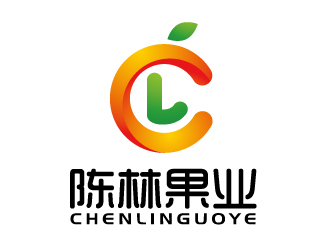 张俊的陈林果业logo设计