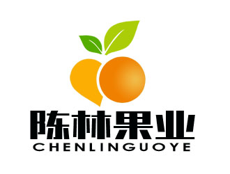 朱兵的陈林果业logo设计