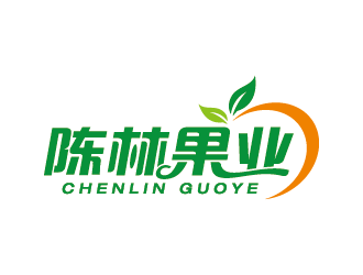 王涛的陈林果业logo设计