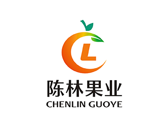 梁俊的陈林果业logo设计