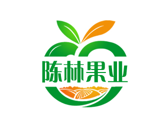 余亮亮的陈林果业logo设计