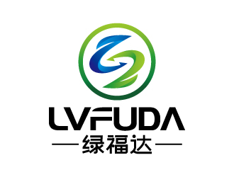 张俊的绿福达品牌升级logo设计