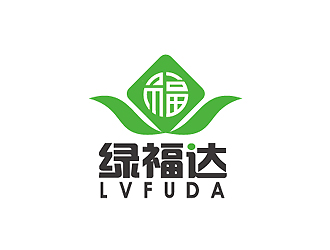 秦晓东的绿福达品牌升级logo设计
