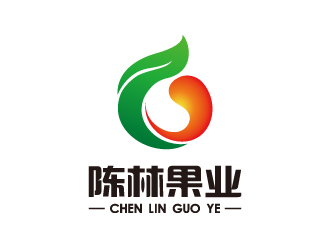 陈智江的陈林果业logo设计