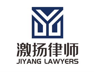 唐国强的安徽皖激扬律师事务所logo设计