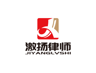 孙金泽的安徽皖激扬律师事务所logo设计