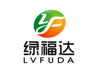 梁俊的绿福达品牌升级logo设计