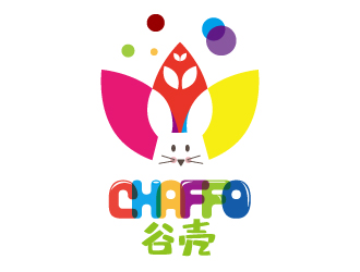 连杰的Chaffo谷壳logo设计