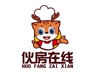 宋从尧的伙房在线餐饮企业标志logo设计