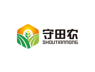 黄安悦的守田农农产品logo设计