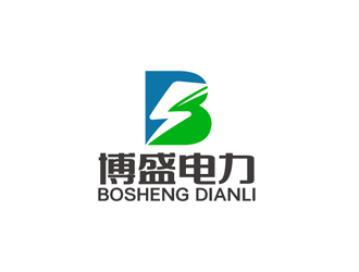秦晓东的博盛电力logo设计