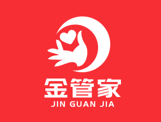 姜彦海的金管家/广东金管家家政服务有限公司logo设计