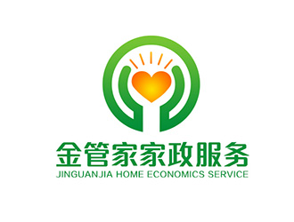 吴晓伟的金管家/广东金管家家政服务有限公司logo设计