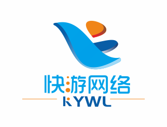黄俊的快游网络logo设计