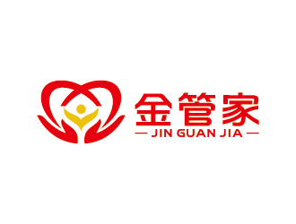 王涛的金管家/广东金管家家政服务有限公司logo设计