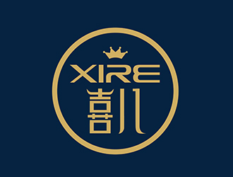 潘乐的喜XIRE淘宝服装工作室logo设计logo设计