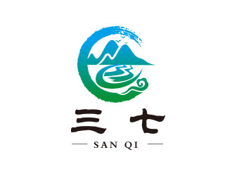 三七logo设计