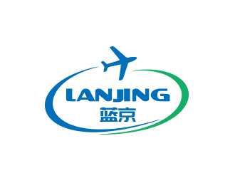 陈川的蓝京旅行logo设计