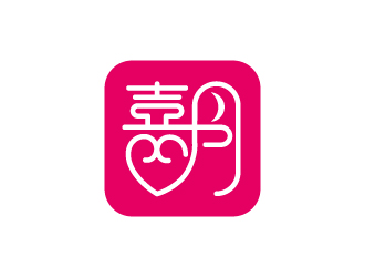 张俊的喜月logo设计
