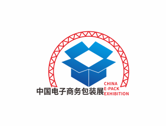 何嘉健的中国电商包装展，CHINA E-PACK EXPOlogo设计