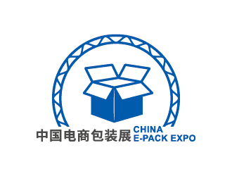 王涛的中国电商包装展，CHINA E-PACK EXPOlogo设计