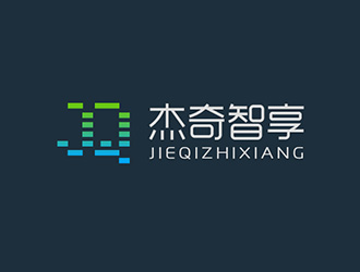 吴晓伟的logo名称：杰奇智享logo设计