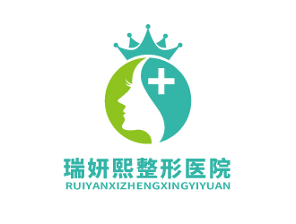 张俊的瑞妍熙整形医院logo设计