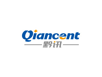 周金进的Qiancent 黔讯/贵州黔讯科技有限公司logo设计