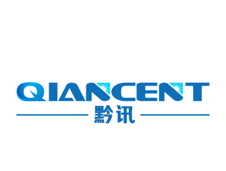 余亮亮的Qiancent 黔讯/贵州黔讯科技有限公司logo设计