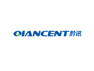 吴晓伟的Qiancent 黔讯/贵州黔讯科技有限公司logo设计