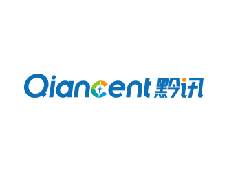 孙金泽的Qiancent 黔讯/贵州黔讯科技有限公司logo设计