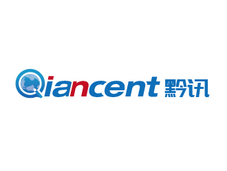 刘双的Qiancent 黔讯/贵州黔讯科技有限公司logo设计