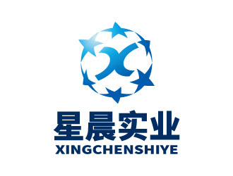 张俊的吉林省星晨实业有限公司logo设计