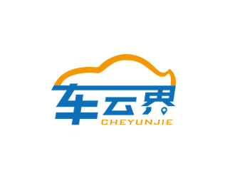 朱红娟的车云界logo设计