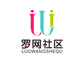 郑锦尚的罗网社区logo设计
