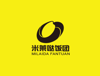 黄安悦的米莱哒饭团logo设计