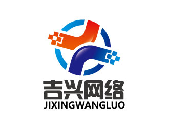 连杰的杭州吉兴网络科技有限公司logo设计