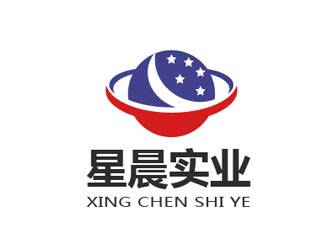 邹小考的吉林省星晨实业有限公司logo设计