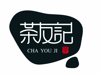 唐国强的茶友记茶叶垂直电商APP标志设计logo设计