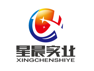 连杰的吉林省星晨实业有限公司logo设计