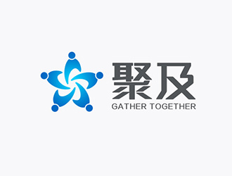 吴晓伟的聚及社交金融APP标志设计logo设计